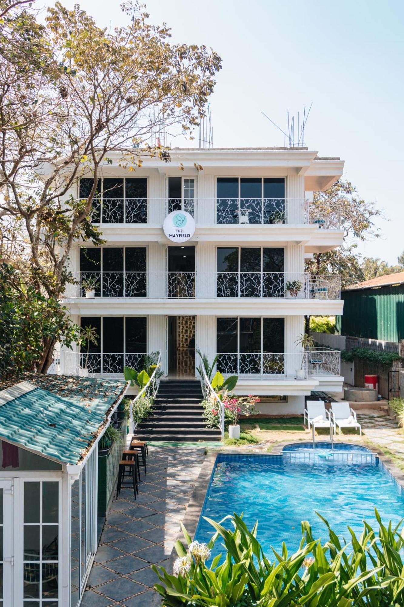 The Mayfield Resort, Vagator Anjuna Buitenkant foto